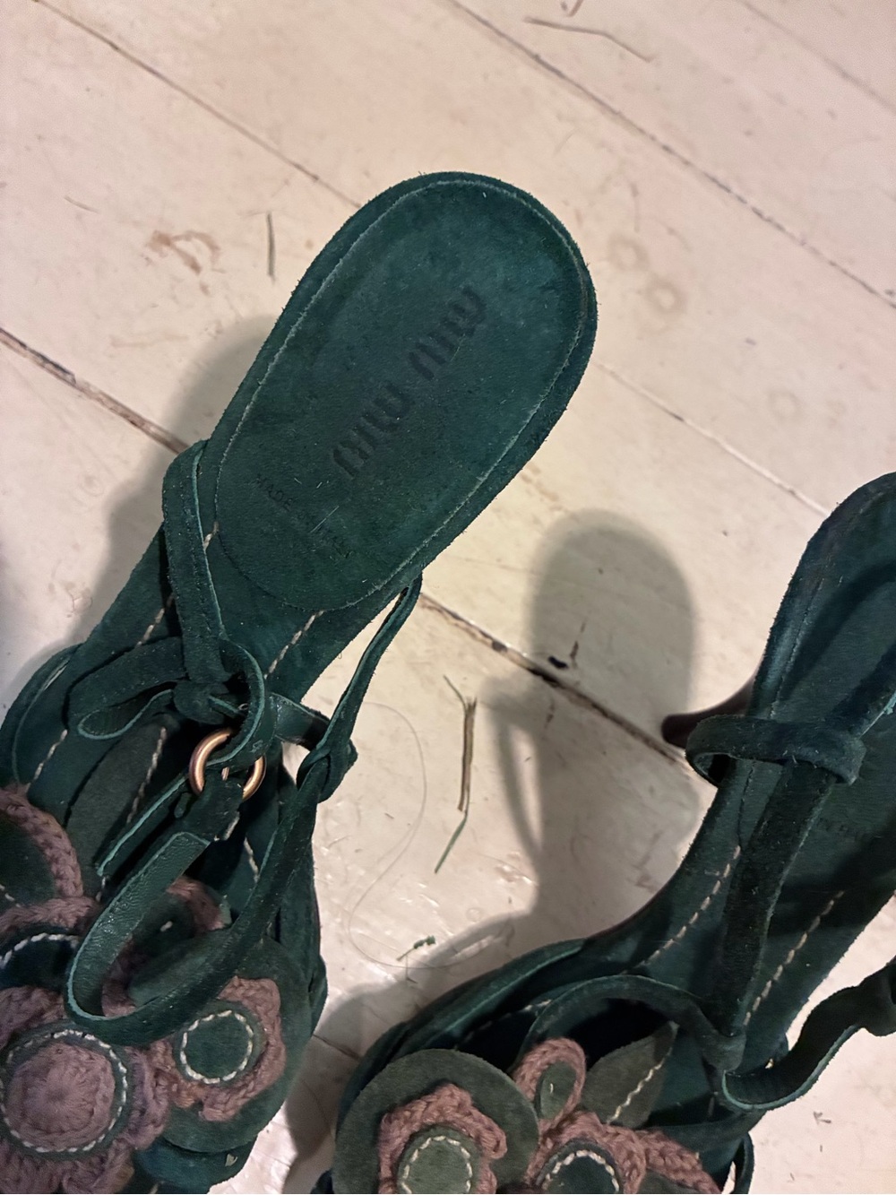 Vintage Miu Miu Strappy Heel Sandal - Picture 2 of 4